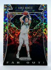 Luka Doncic [Fast Break] #21 Basketball Cards 2019 Panini Prizm Far Out Prices