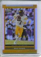 Brad Banks [Chrome Gold Refractor] Football Cards 2003 Topps Draft Picks & Prospects Prices