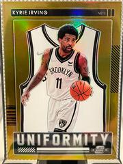 Kyrie Irving [Gold] #17 Basketball Cards 2021 Panini Contenders Optic Uniformity Prices