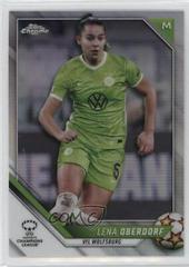 Lena Oberdorf [Refractor] Soccer Cards 2021 Topps Chrome UEFA Women’s Champions League Prices