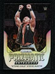 Stone Cold Steve Austin [Silver Prizm] #4 Wrestling Cards 2022 Panini Prizm WWE Prizmatic Entrances Prices