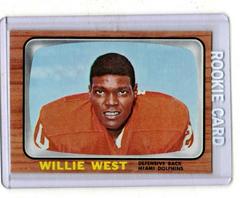 Willie West #86 Football Cards 1966 Topps Prices