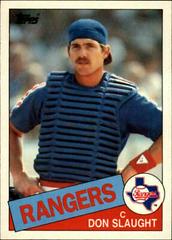 Don Slaught Baseball Cards 1985 Topps Traded Prices