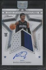 Paolo Banchero #3 Basketball Cards 2022 Panini Flawless Star Swatch Signature Prices