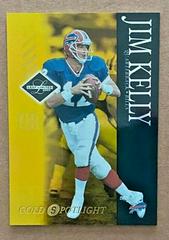 Jim Kelly [Gold Spotlight] #9 Football Cards 2003 Leaf Limited Prices