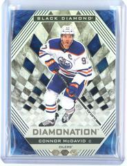 Connor McDavid Hockey Cards 2022 Upper Deck Black Diamond Diamonation Prices