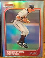 Chipper Jones [Refractor] #2 Baseball Cards 1997 Bowman Chrome Prices
