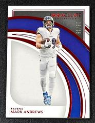 Mark Andrews [Red] #7 Football Cards 2022 Panini Immaculate Collection Prices