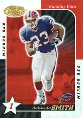 Antowain Smith [1 Star Mirror Red] Football Cards 2000 Leaf Certified Prices