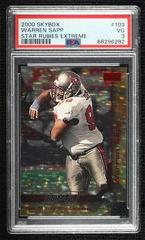 Warren Sapp [Star Rubies Extreme] #103SRE Football Cards 2000 Skybox Prices