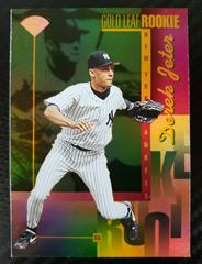 Derek Jeter [Press Proof Bronze] Baseball Cards 1996 Leaf Prices