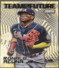 Ronald Acuna Jr. [Black] #TOF-15 Baseball Cards 2022 Stadium Club Team of the Future Prices