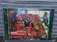 Ja Morant [Green Ice] Basketball Cards 2021 Panini Donruss Franchise Features Prices