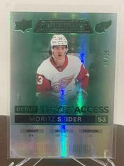 Moritz Seider [Green] #148 Hockey Cards 2021 Upper Deck Credentials Prices