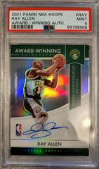 Ray Allen Basketball Cards 2021 Panini Hoops Award Winning Autographs Prices