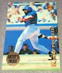 Kirby Puckett [Artist's Proof] #138 Baseball Cards 1995 Sportflix UC3 Prices