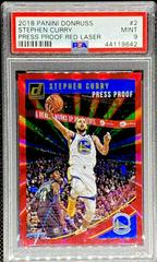 Stephen Curry [Press Proof Red Laser] Basketball Cards 2018 Panini Donruss Prices
