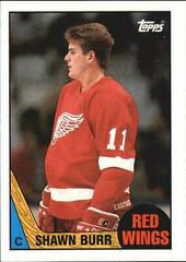 Shawn Burr Hockey Cards 1987 Topps Prices