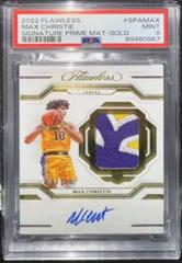 Max Christie [Gold] #26 Basketball Cards 2022 Panini Flawless Patch Autograph Prices