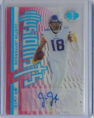 Justin Jefferson [Autograph Pink] #I-2 Football Cards 2022 Panini Illusions Illusionists Prices