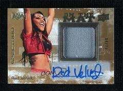 Red Velvet [Autograph] Wrestling Cards 2021 Upper Deck AEW Spectrum On the Mat Relics Prices