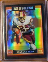 Santana Moss [Black Refractor] Football Cards 2006 Topps Chrome Prices