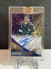 Mike Piazza [Purple] #TEK-MP Baseball Cards 2022 Topps Clearly Authentic Tek Autographs Prices