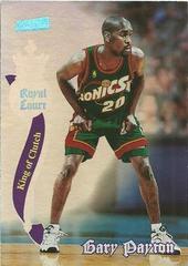 Gary Peyton #RC3 Basketball Cards 1997 Stadium Club Royal Court Prices