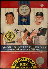 Retail Box Baseball Cards 2002 Upper Deck World Series Heroes Prices
