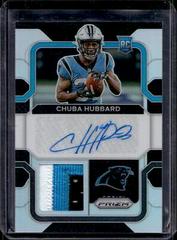 Chuba Hubbard #RPA-CH Football Cards 2021 Panini Prizm Rookie Patch Autographs Prices