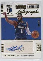 Tim Hardaway Jr. [Gold] #CA-THJ Basketball Cards 2021 Panini Contenders Contenders Autographs Prices