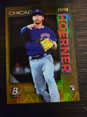 Nico Hoerner [Gold] Baseball Cards 2020 Bowman Platinum Prices