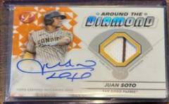 Juan Soto [Orange] #PA-JSO Baseball Cards 2023 Topps Pristine Autographs Prices