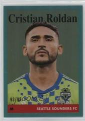 Cristian Roldan [Aqua] Soccer Cards 2023 Topps Chrome MLS 1958 Prices