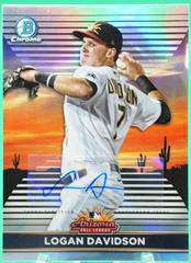 Logan Davidson [Autograph] Baseball Cards 2022 Bowman Chrome 2021 AFL Fall Stars Prices