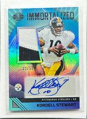 Kordell Stewart [Black] #30 Football Cards 2023 Panini Illusions Immortalized Jersey Autograph Prices