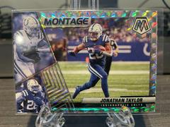 Jonathan Taylor [Silver] #M-18 Football Cards 2022 Panini Mosaic Montage Prices