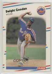Dwight Gooden #135 Baseball Cards 1988 Fleer Glossy Prices