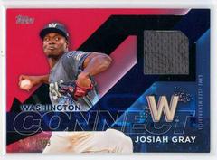 Josiah Gray [Black] #CC-JG Baseball Cards 2024 Topps City Connect Swatch Prices