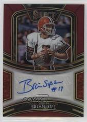 Brian Sipe [Maroon Prizm] Football Cards 2020 Panini Select Signatures Prices