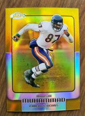 Muhsin Muhammad [Gold Refractor] #1 Football Cards 2006 Topps Finest Prices