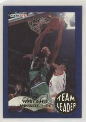 Terry Davis Basketball Cards 1992 Fleer Team Leaders Prices