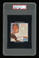 Nelson Fox [Hand Cut Without Tab] Baseball Cards 1954 Red Man Tobacco Prices