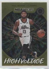 Paul George #6 Basketball Cards 2019 Panini Hoops Premium Stock High Voltage Prices