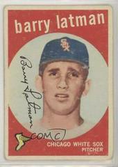 Barry Latman #477 Baseball Cards 1959 Topps Prices