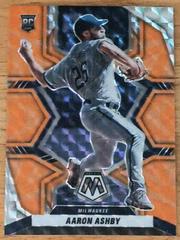 Aaron Ashby [Reactive Orange] #231 Baseball Cards 2022 Panini Mosaic Prices