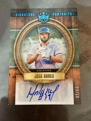Jose Abreu [Blue] #SP-JA Baseball Cards 2022 Panini Diamond Kings Signature Portraits Prices