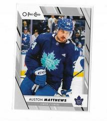 Auston Matthews Hockey Cards 2023 O-Pee-Chee Pregame Warm-Up Jersey Photo Prices