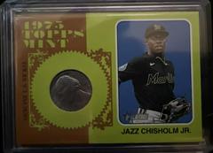 Jazz Chisholm Jr. #75M-JC Baseball Cards 2024 Topps Heritage Mint Nickel Prices