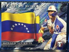Ronald Acuna Jr #PB-11 Baseball Cards 2022 Topps Pristine Borders Prices